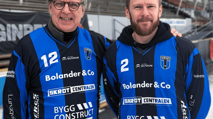 Sirius-Bandy #12 Ragnar Linder Ordförande Sirius Bandy och #2 Stefan Kröller spelare i A-laget.jpg.png