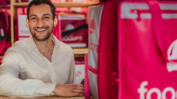Prashant Søegaard, administrerende direktør i foodora
