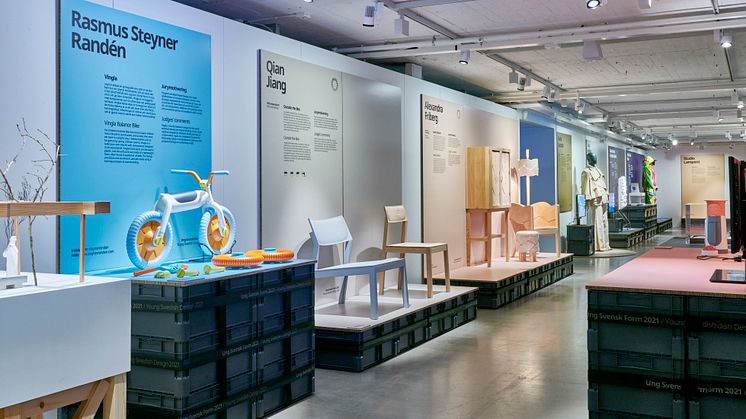 Ung Svensk Form 2021 på IKEA Museum 1 april-16 maj.
