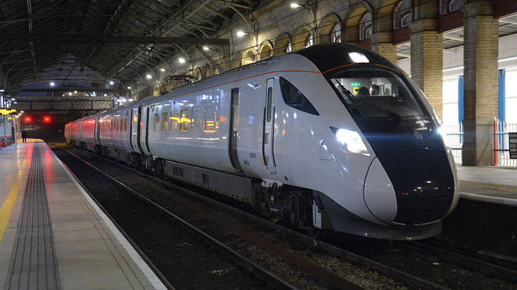 Start of main line testing marks further milestone for Avanti West Coast’s new Hitachi fleet