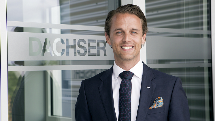 Nicolai Winter, Sales Manager hos Dachser Sweden i Stockholm.