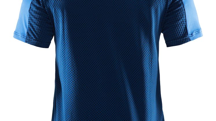 Focus mesh tee (herr) i färgen deep/vega
