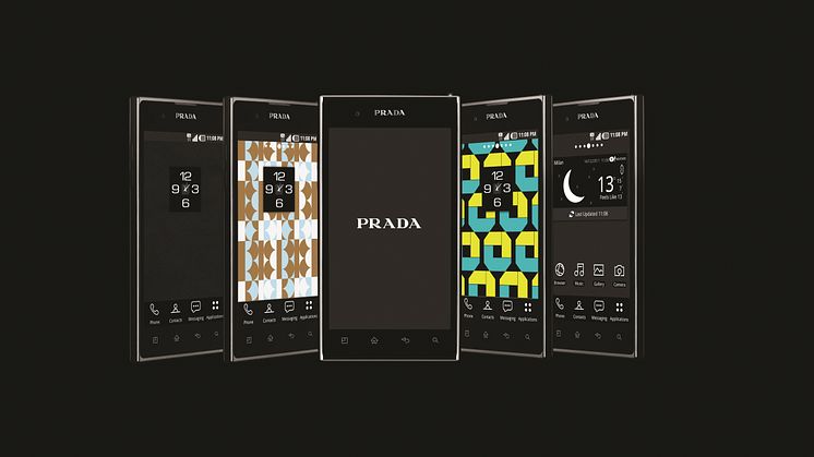 PRADA og LG skaper smarttelefon med stil