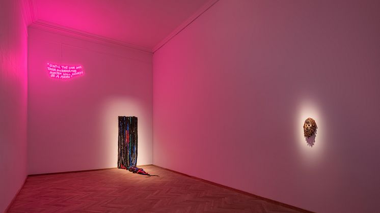 Jeannette Ehlers, Until the Lion, 2021. Secret Pathways to Freedom, 2021. Gle, 2022