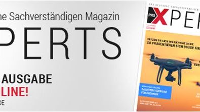 Jetzt Online - Das Deutsche Sachverständigen Magazin proXPERTS  