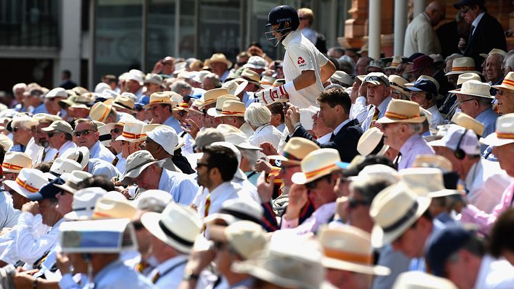 Joe Root heads out to the middle at Lord's (Image by Getty Images)