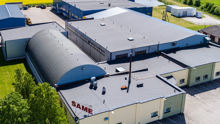 Produktionsanläggningen SAME i Estland