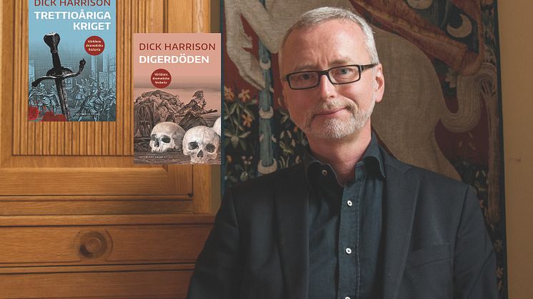 Dick Harrison aktuell med  ny bokserie:  Världens dramatiska historia