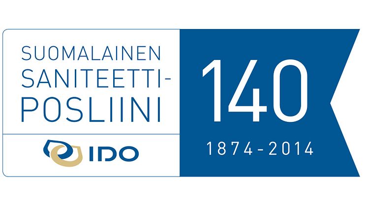 IDO 140 vuotta, logo