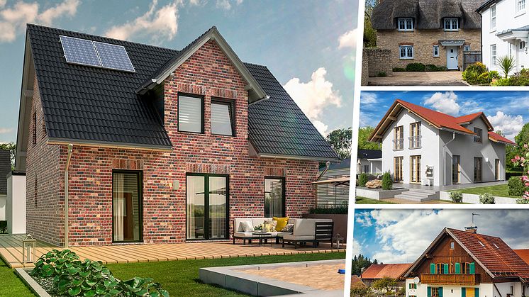 Mit Klinker- und Südvarianten kann Town & Country Haus auch regionale Vorlieben optimal abdecken.
