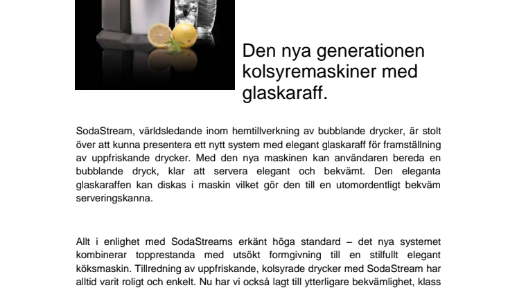 SodaStream Crystal