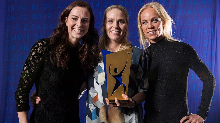 Lotta Schelin, Lisa Dahlqvist, Caroline Seger