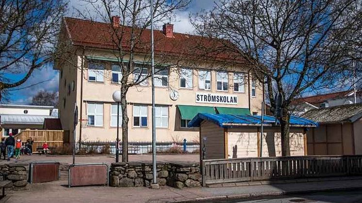 Eleverna växer ur Strömskolan i Marks kommun	