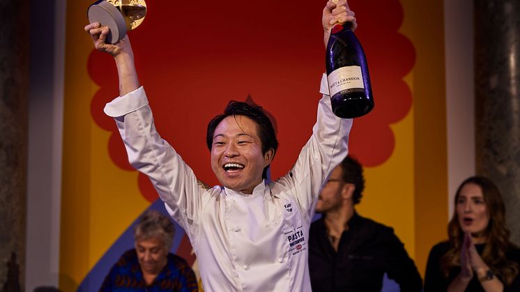 Japanske Keita Yuge blir Barillas Master of Pasta 2019 vid Pasta World Championship i Paris!
