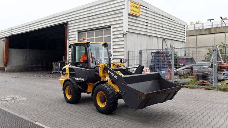 Volvo L25 Electric hos Berliner Stadtreinigung