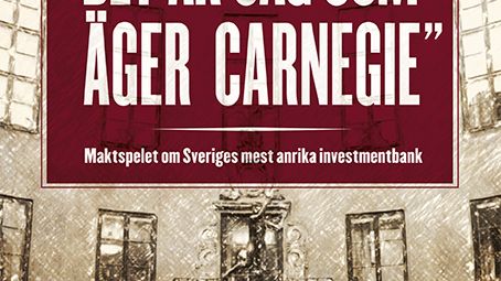 Ny bok: "Det är jag som äger Carnegie" av Karolina Palutko Macéus