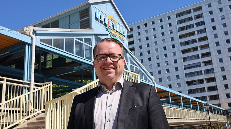 Signalisten tar över hela Hagalund centrum när området ska utvecklas