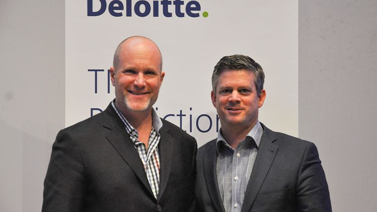 Duncan Stewart, director på Deloitte och Erik Olin, Partner Deloitte 