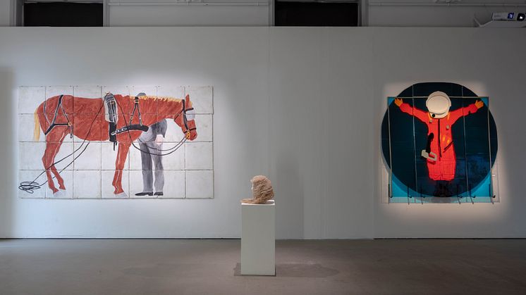 Utställningsvy, Kungl. Konsthögskolans vårutställning 2018