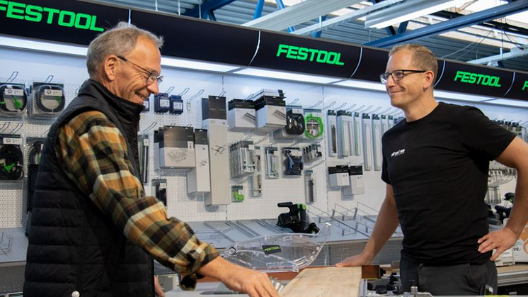 Carl Ras åbner Danmarks største Festool Center og tilbyder rådgivning til professionelle håndværkere