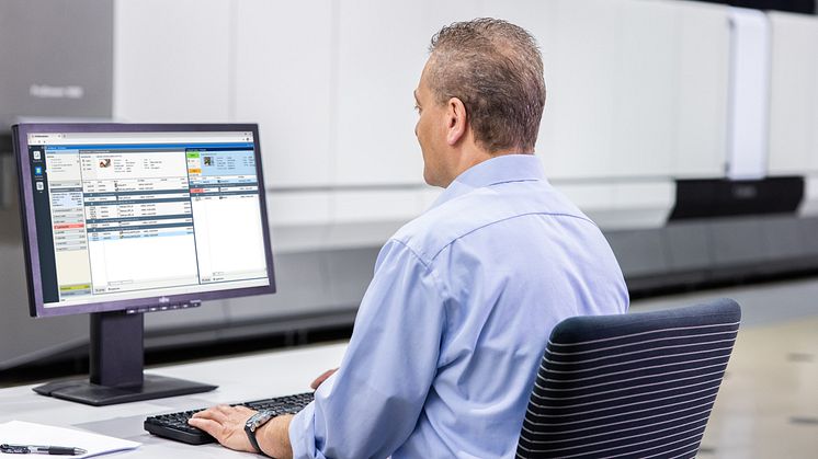 PRISMAproduction är en plattform för högpresterande arbetsflöden och hantering av tryckproduktion.