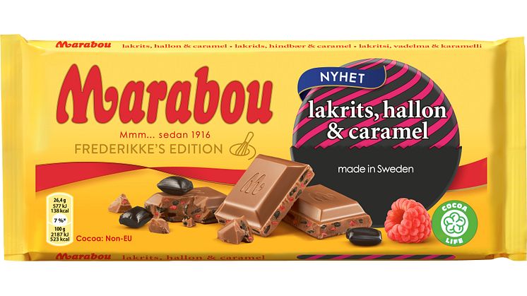 Nu lanseras den tredje och sista smaken från Marabous tävling Skapa din egen smak