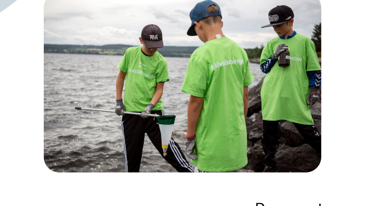 Rapport Älvstädningen och mikroplaster