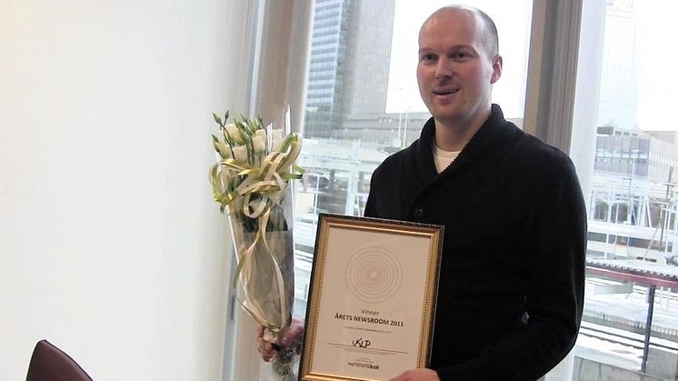 Årets Newsroom 2011 - KLP