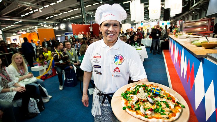 Kärlekspizza från Västkusten gav vinst i Pizza-SM
