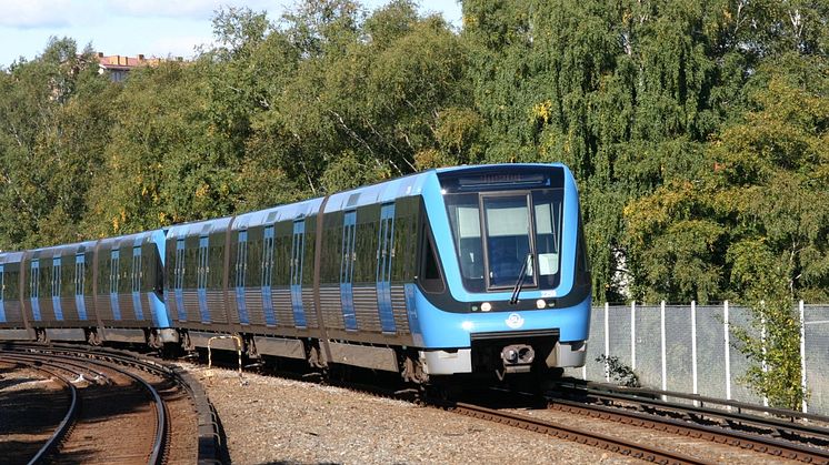 Arbeten i tunnelbanan under sommaren