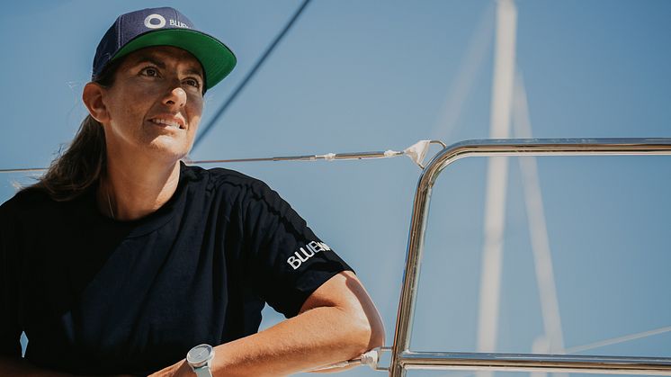 'Shocking' is how Bluewater Brand Ambassador Dee Caffari describes the news that that plastic waste in the Atlantic is 10 times worse than feared (Photo Credit: Alina Raducea)