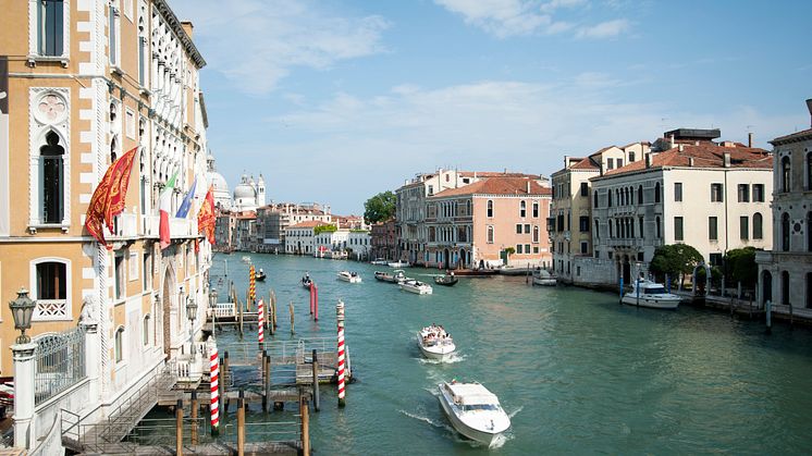 River Canal in Venice, Itlay