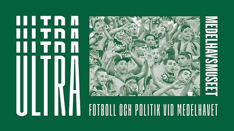 Raja Casablancas Curva Sud inför derbyt mot ärkerivalerna Wydad den 10 februari 2018.