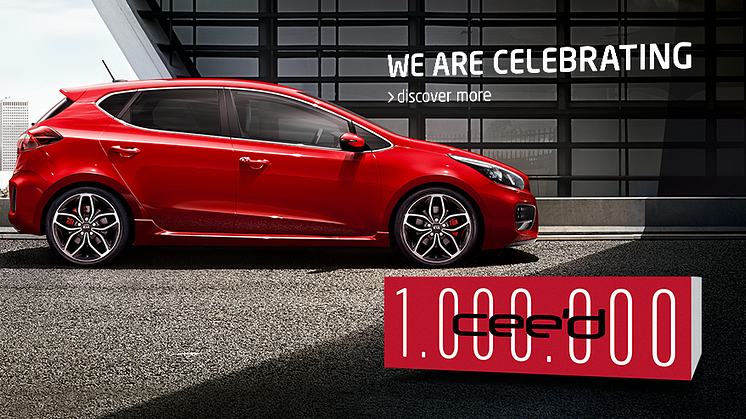 One in a million – Antallet af producerede KIA cee'd bliver 7-cifret