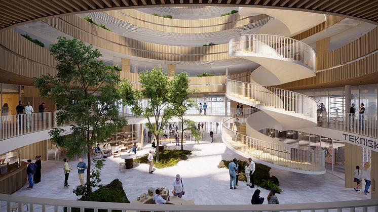 Bildkälla: Forskaren by Vectura. Illustration framtagen av 3XN