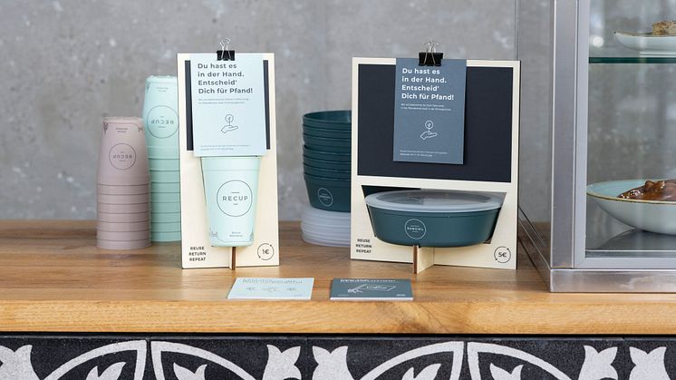 RECUP und REBOWL sollen auf Fehmarn als Mehrwegsystem in der Gastronomie vereinheitlicht werden. ©RECUP_REBOWL