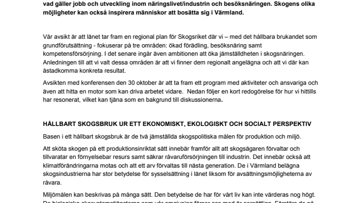 Utkast plan Skogsriket Värmland