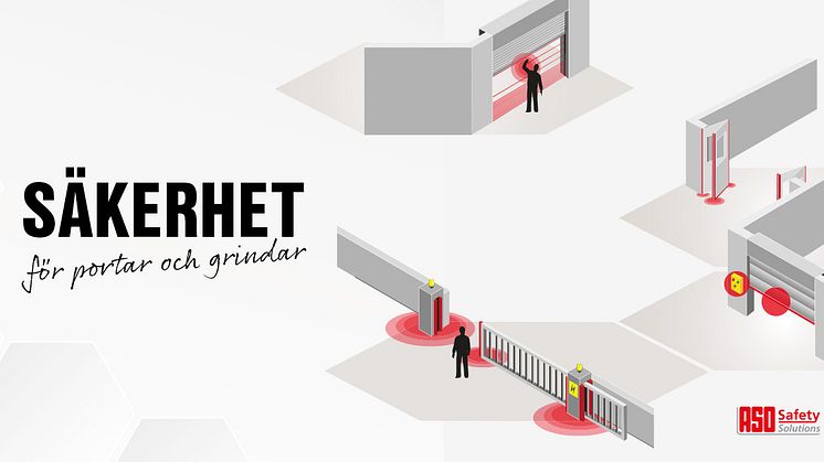 VI FIXAR SÄKERHETEN TILL DINA PORTAR OCH GRINDAR