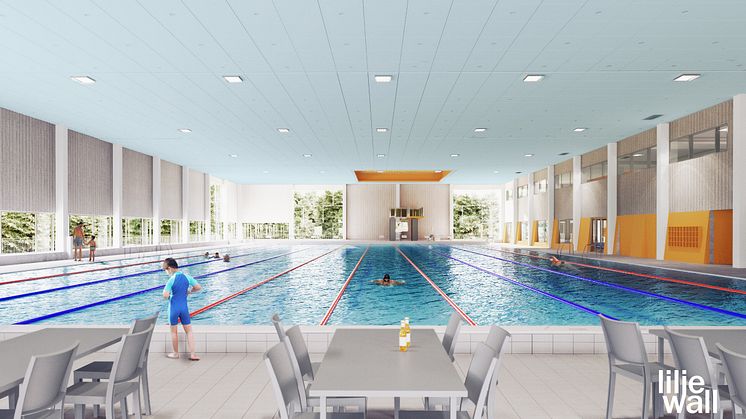 Ny simhall byggs i Järfälla