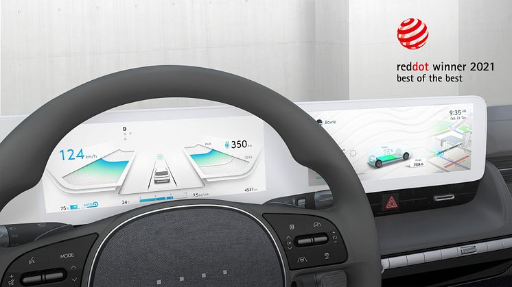 Hyundais brukergrensesnitt Jong-e. Foto: Hyundai
