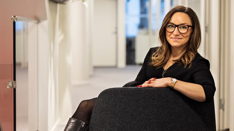 Sofia Enberg, vd för Riksbyggens proptech-bolag Rafino.