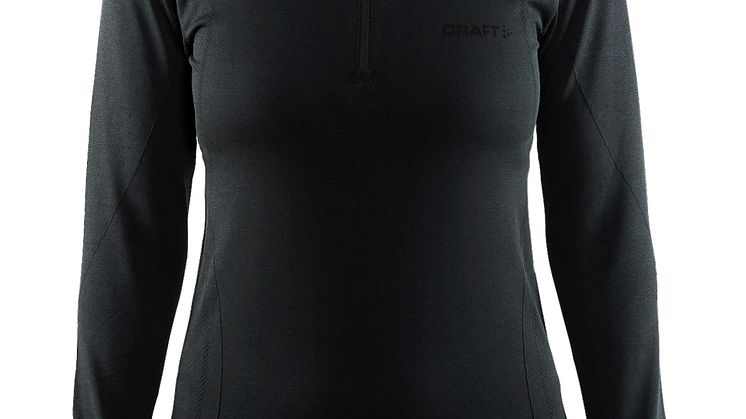 Active Comfort zip i färgen black