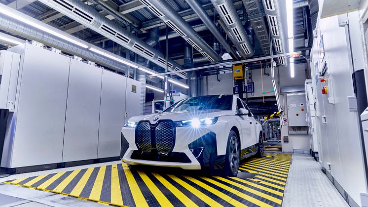 BMW iX i produksjon