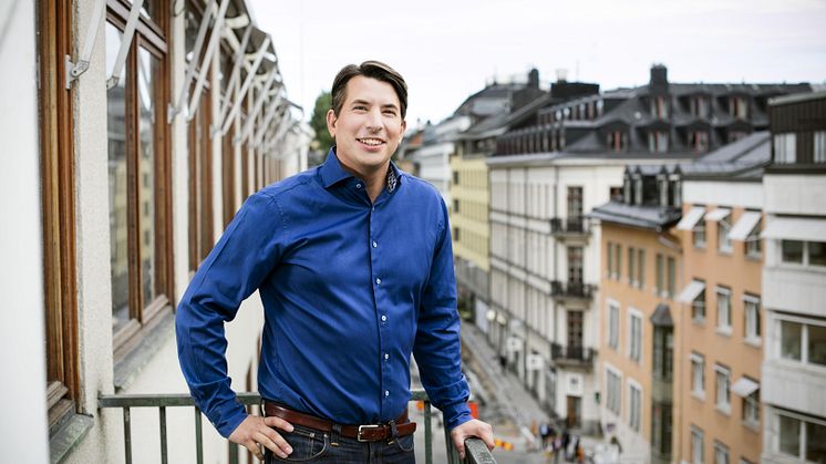 Jonas Nygren som nomineras till ordförande i HSB Riksförbund. Bildkälla: Hyresgästföreningen