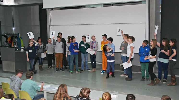 10. Tag der Naturwissenschaften“ für Schülerinnen und Schüler der 6. Klassen am 16. Februar 2016 an der Technischen Hochschule Wildau