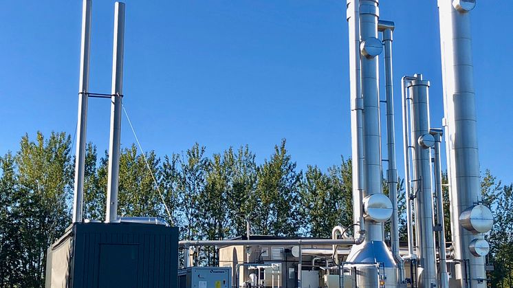 Kretsloppet sluts genom att organiskt avfall från Orkla och befolkning i Eslövsområdet kommer in till avloppsreningsverket, rötas till rågas som förädlas till biogas av E.ON och därefter levereras till kunderna. 