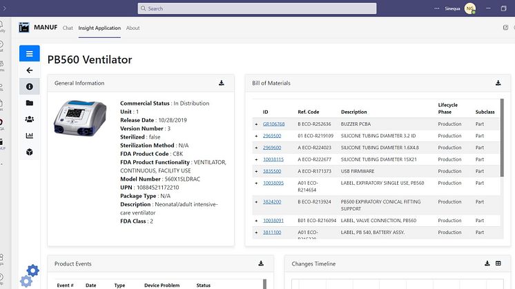 Sinequa für Teams - Informationen für den modernen Arbeitsplatz. Quelle: Sinequa