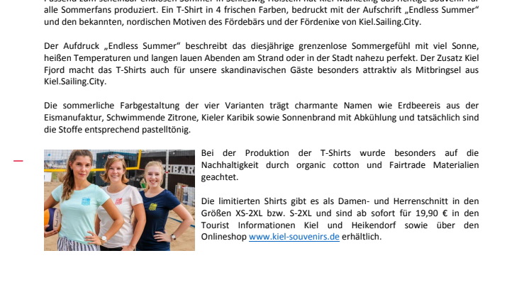 Der endlose Super-Sommer als Textil