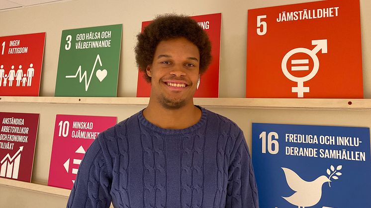 Fredrik Carlström, vuxenlivsambassadör i FUB:s projekt Mitt Vuxenliv – Livskunskap