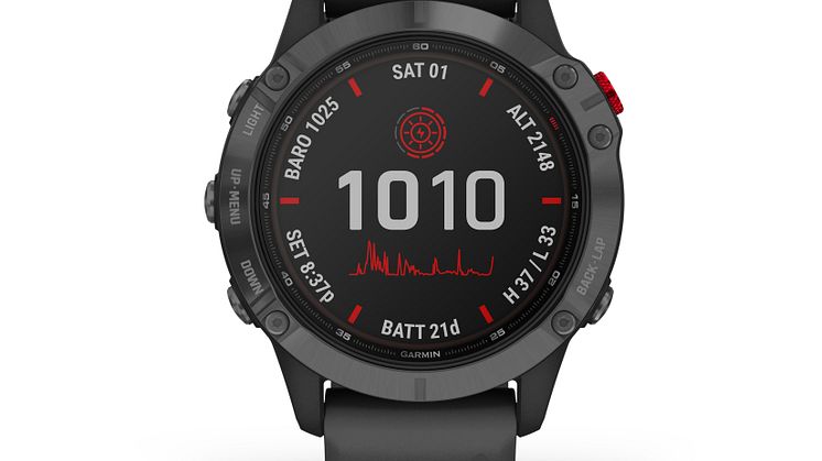 fenix 6 Pro Solar Schwarz / Schiefergrau 